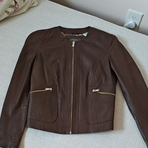 Brown Leather Jacket